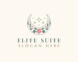 Floral Celestial Boutique logo design