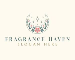 Floral Celestial Boutique logo design