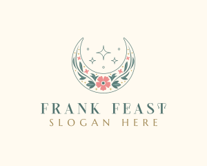 Floral Celestial Boutique logo design