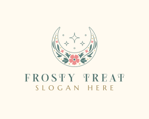 Floral Celestial Boutique logo design