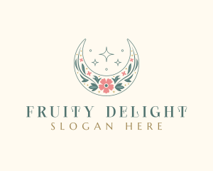 Floral Celestial Boutique logo design