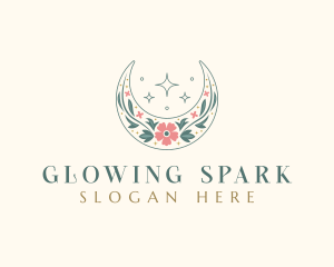 Floral Celestial Boutique logo design