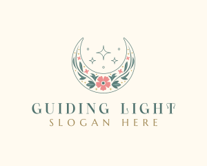 Floral Celestial Boutique logo design