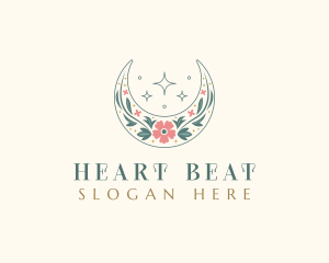 Floral Celestial Boutique logo design