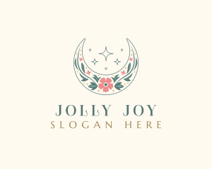 Floral Celestial Boutique logo design