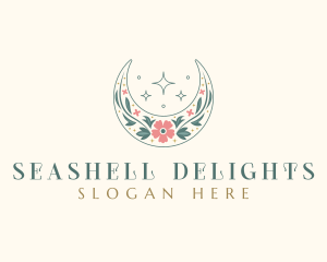 Floral Celestial Boutique logo design