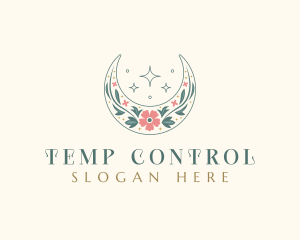 Floral Celestial Boutique logo design