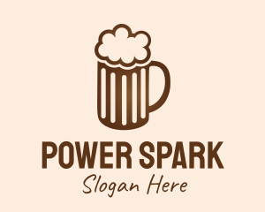 Mug - Brown Beer Mug logo design