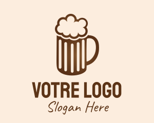 Bistro - Brown Beer Mug logo design