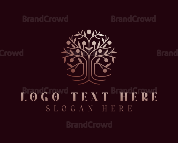 Tree Garden Planting Logo