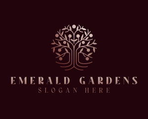 Tree Garden Planting logo design