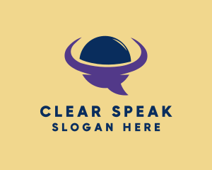 Speak - Talk Social Chat logo design