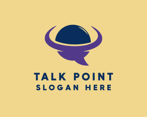 Speak - Talk Social Chat logo design