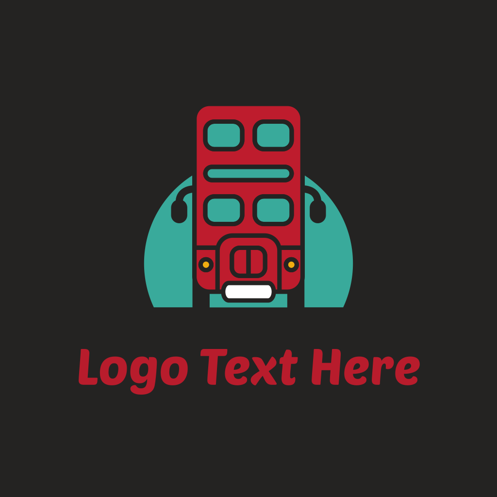 Red London Bus Logo | BrandCrowd Logo Maker