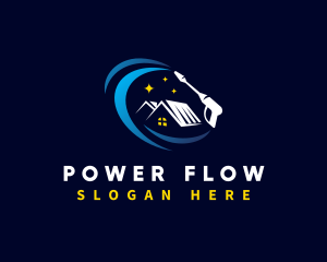 Power Wash Sanitation logo design