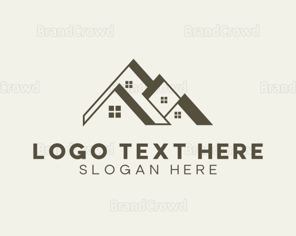 House Roof Realtor Logo