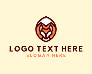 Coyote - Wild Fox Mountain logo design
