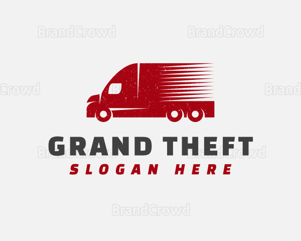 Delivery Transport Truck Logo