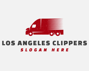 Delivery Transport Truck Logo