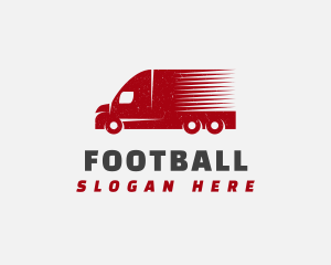 Delivery Transport Truck Logo