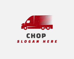 Moving Company - Delivery Transport Truck logo design