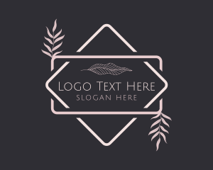 Palm Leaf Florist Logo