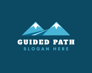 Path - Twin Peak Mountain Path logo design