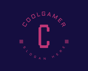 Programming - Neon Programmer Gaming logo design
