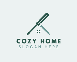 Home Screwdriver Repair logo design