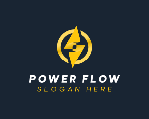 Energy Power Electric logo design