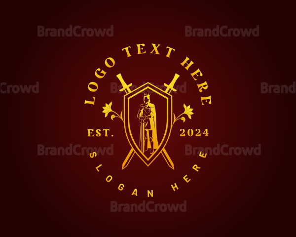 Royal King Sword Logo