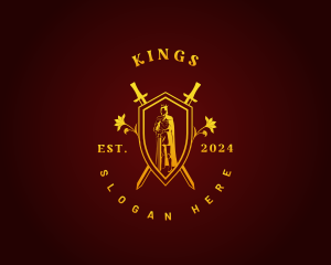 Royal King Sword logo design