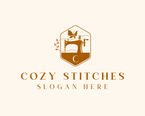 Sewing Machine Tailor logo design