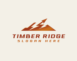 Thunder Mountain Arrow logo design