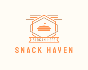 Burger Snack Diner logo design