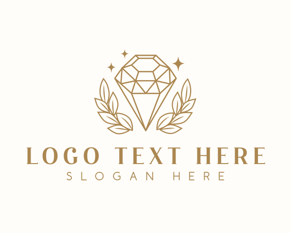 Jewel - Crystal Jewel Gem logo design
