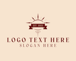 Historical - Boho Hipster Decor logo design