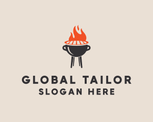 Food Grill Restaurant  logo design