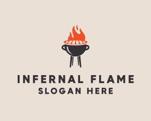 Food Grill Restaurant  logo design