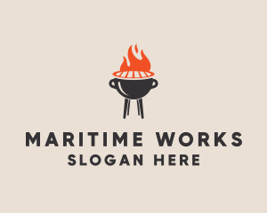 Food Grill Restaurant  logo design