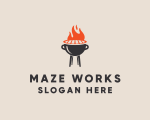 Food Grill Restaurant  logo design