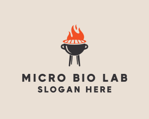 Barbecue BBQ Food Grill  logo design