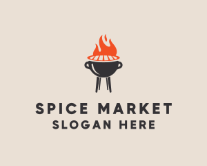 Food Grill Restaurant  logo design