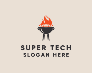 Food Grill Restaurant  logo design