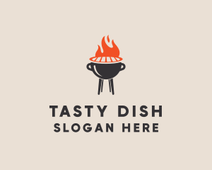 Food Grill Restaurant  logo design