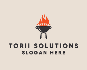 Food Grill Restaurant  logo design