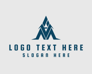 Stockholder - Modern Letter A Company logo design