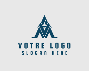 Accountant - Modern Letter A Company logo design