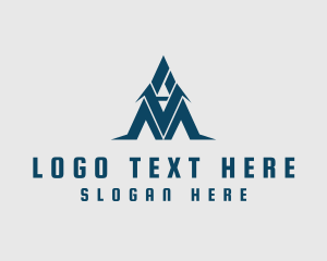 Stock Exchange - Modern Letter A Company logo design