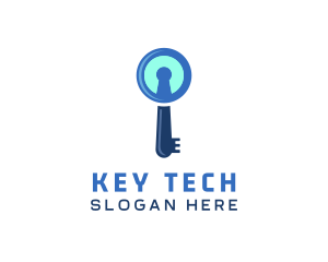 Security Keyhole Key  logo design